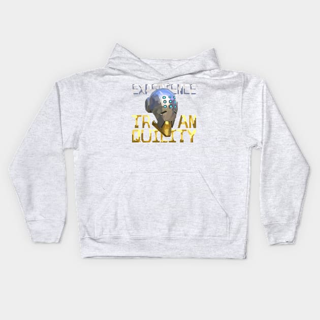 Experience Tranquility - Zenyatta Overwatch Kids Hoodie by No_One